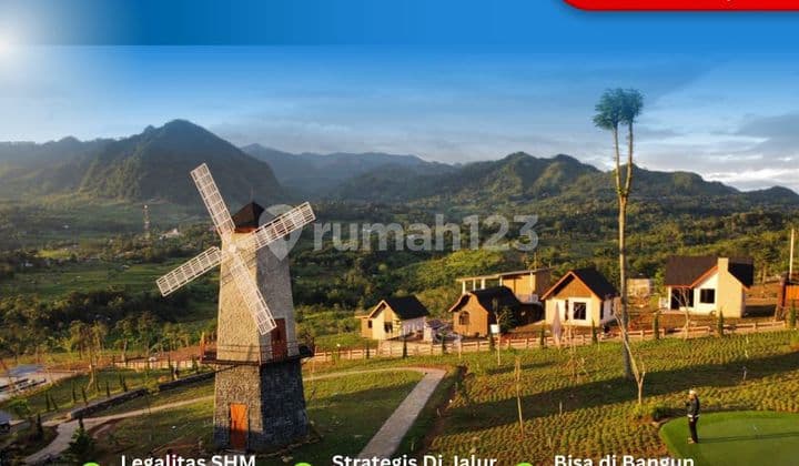 Tanah Kavling Villa Eropa Dekat Jakarta 90 Menit Dari Tol Nagrak