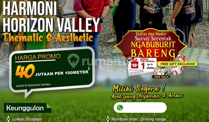 Tanah Murah 40jt Dekat Jakarta 60 Menit Dari Tol Nagrak Cibubur