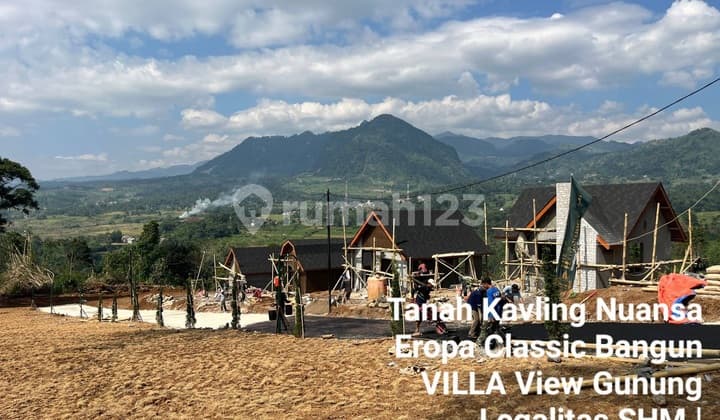 Tanah Kavling Villa Eropa Classic Jalur Utama Puncak 2 Bogor Shm