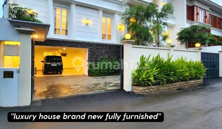 Brand New House American Classic Style Kemang Jakarta Selatan Fully Furnished