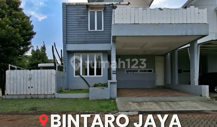 Modern Home, Hook Type with Private Swimming Pool in Premium Discovery Cluster Bintaro Sector 9