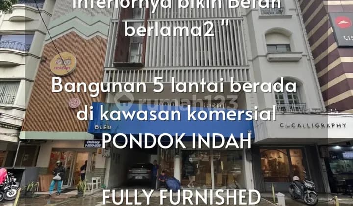 Office and Business Space in Elite Arteri Pondok Indah Location Fully Furnished