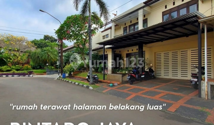 Jual Cepat !! Rumah Layak Huni Tanah Luas Dalam Komplek Bintaro Jaya Sektor 2 Lingkungan Tenang Dan Nyaman Jalan Lebar, Bebas Banjir Lokasi Strategis, Akses Mudah