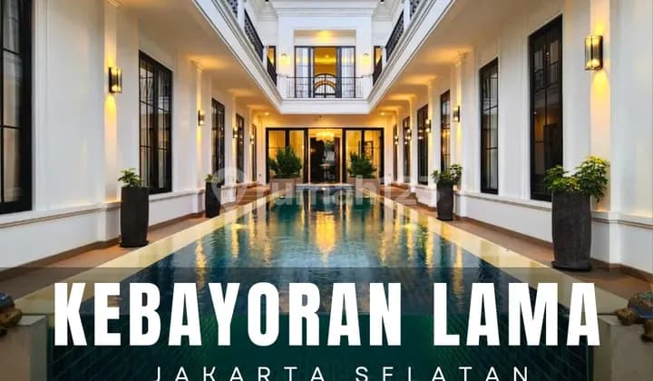 Rumah Mewah Luas Selangkah ke Gandaria City Jakarta Selatan