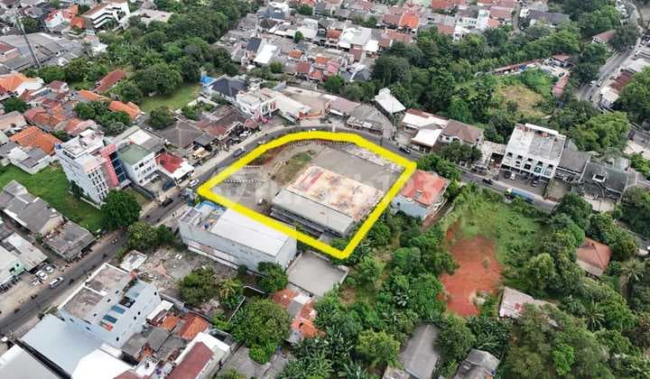 Lahan Strategis, Sangat Cocok Utk Usaha Posisi Hoek