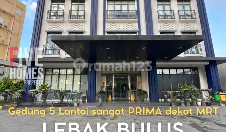 Gedung Kantor 5 Lantai Plus Basement - Dekat Stasiun Mrt Area Lebak Bulus Jak-sel