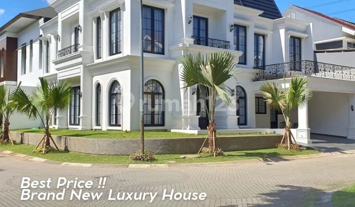 Rumah Mewah Posisi Hook Dengan Kolam Renang Pribadi Di Dalam Cluster Kebayoran Residen Bintaro Sektor 7