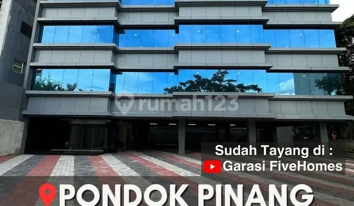 Gedung Baru 5 Lantai + Rooftop Di Pondok Pinang - Pondok Indah Area