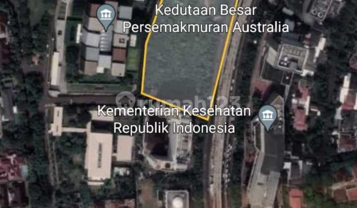 Dijual Tanah di Hr Rasuna Said Kuningan Dpn Depkes Harga NJOP D2o