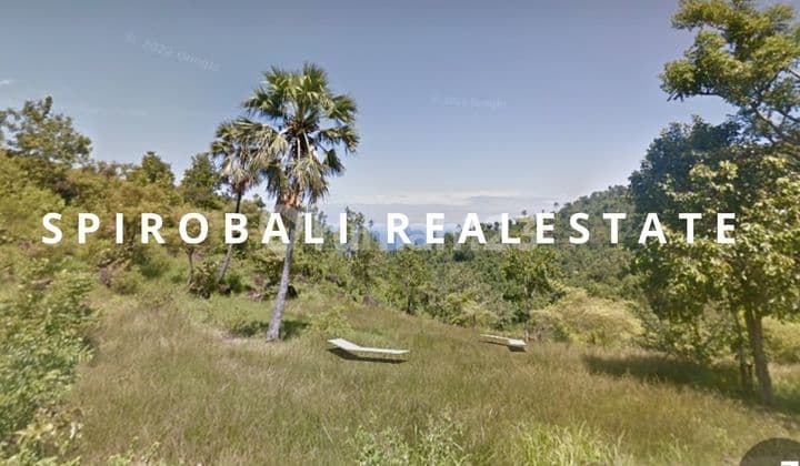 Tanah Hak Milik Pemandangan Laut di Seraya Karangasem