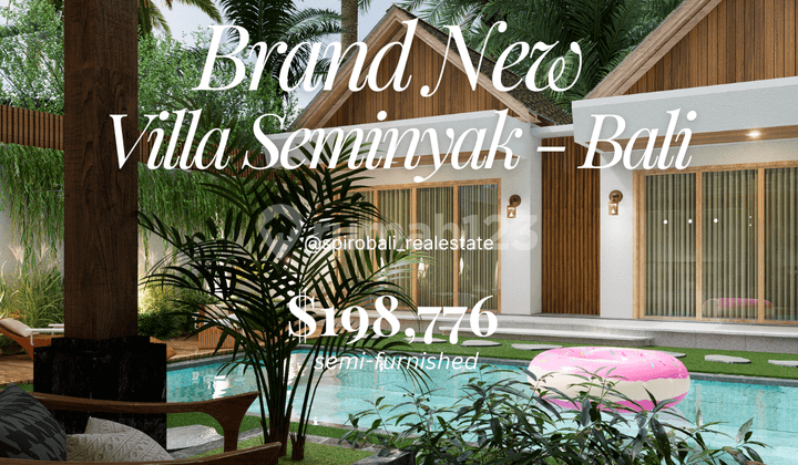 Sale New Villa Leasehold Seminyak Bali