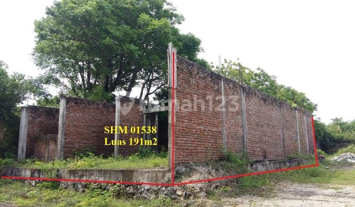Dijual Murah Tanah Hak Milik 191 M2 di Kutuh Kuta Selatan