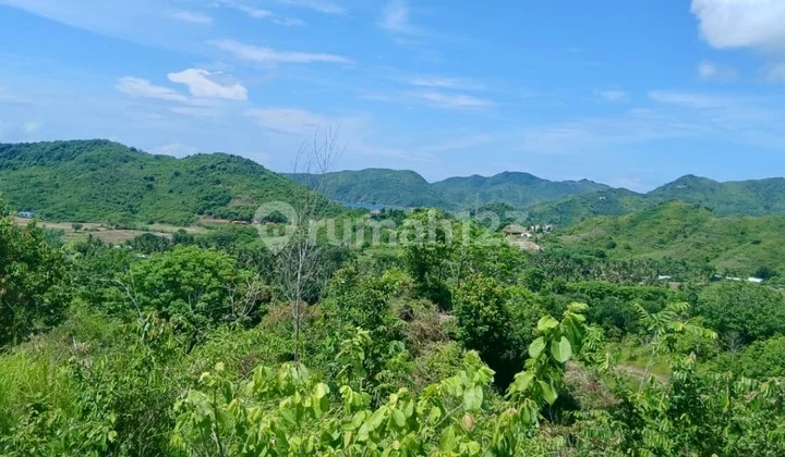 For Sale Stunning Hill Land Ocean View At Tumpak Lombok Tengah