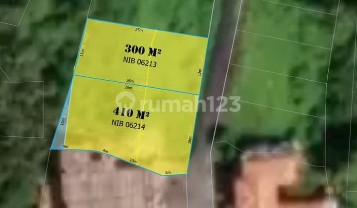 Dijual Tanah 7Are View Sungai dan Jungle Singapadu Gianyar