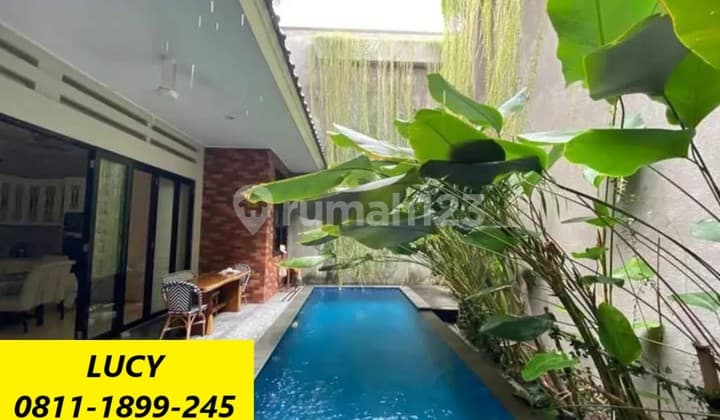 Rumah Furnished dg Swimming Pool di Kebayoran Baru 16724-FN 0811189xxxx