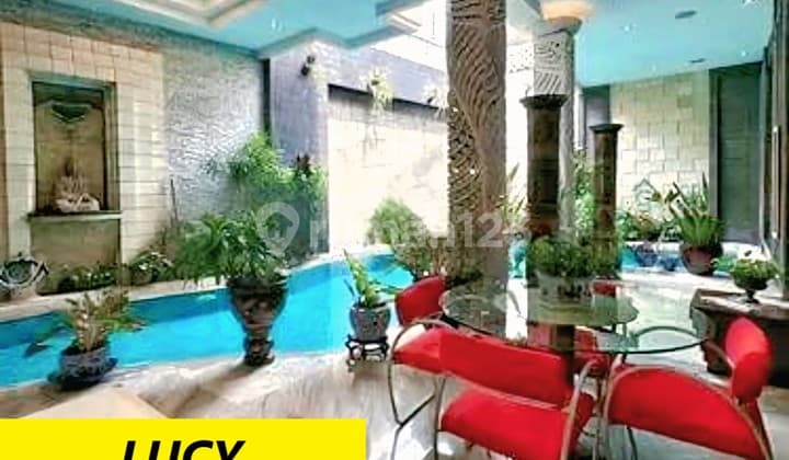 Rumah Mewah Fully Furnished Nuansa Tropis di Pondok Indah 16233-OC 0811189xxxx