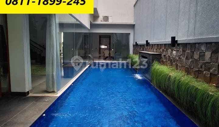 Rumah MEWAH STRATEGIS PLUS SWIMMING POOL di Mampang Jaksel 15934-PU 0811189xxxx