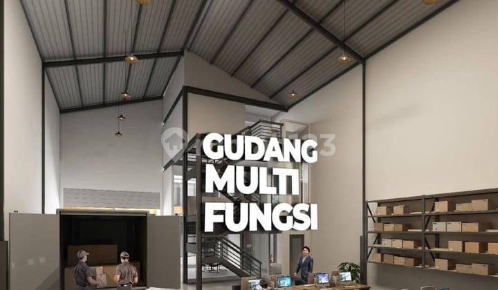 Biz Park PIK 2 Corner Unit New Suitable for Office and Warehouse