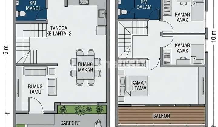 2-Story House In Karang Tengah, Pondok Pucung Area