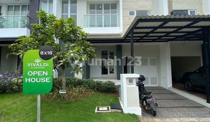 DIJUAL RUMAH VIVALDI SYMPHONIA GADING SERPONG