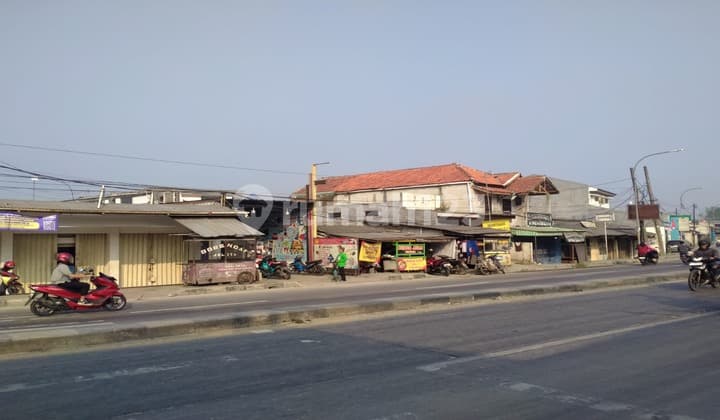 For Sale Fast Land and Building on the Side of Jl Raya Serang Km 35 Cikande