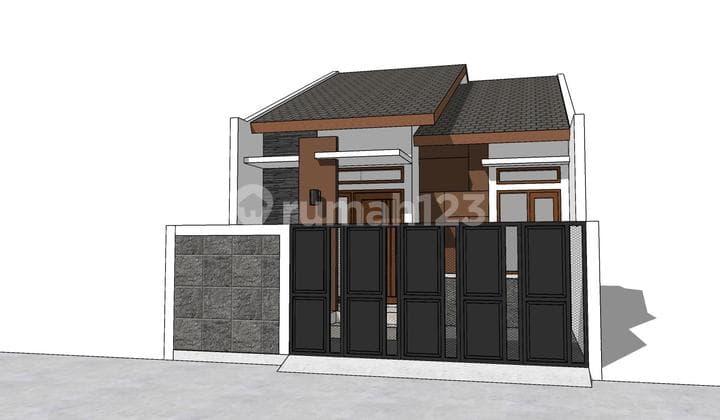 Minimalist House New Building in Manglayang Regency Cileunyi