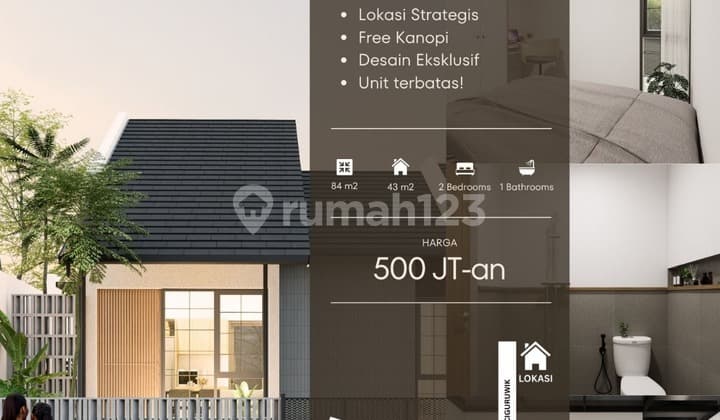 Rumah Minimalis Bangunan Baru di Ciguruwik Cinunuk Cileunyik Ci