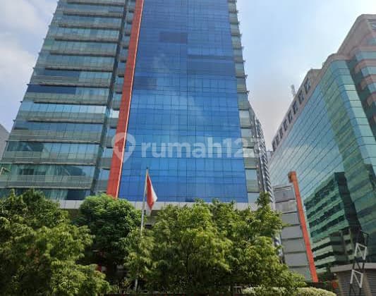 Dijual Office Space Menara Kuningan Lantai Rendah SHGB Siap Bisnis 147 M2 Kantor di H.R. Rasuna Said, Kuningan Semi Furnished HGB - Hak Guna Bangun