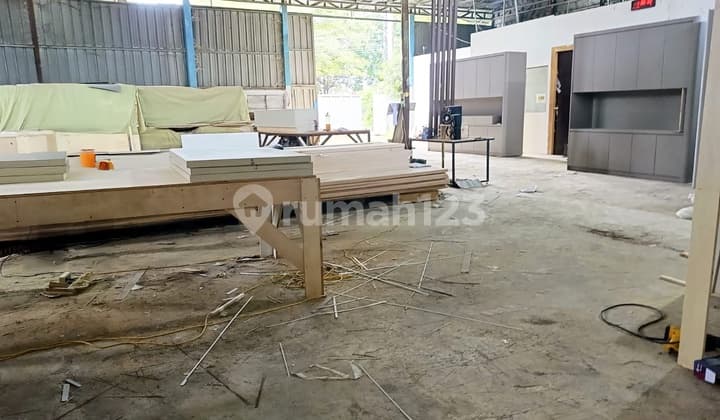 Gudang bisa untuk Produksi & Distribusi bisa Akses Container 40" Dekat Bandara di Teluk Naga Tangerang