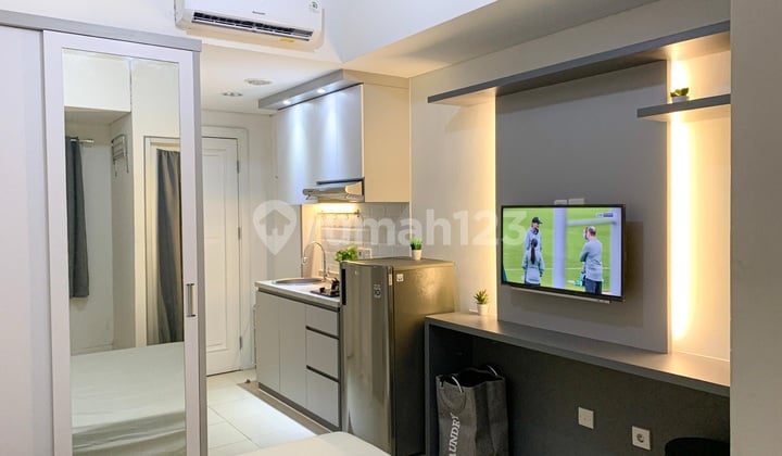 Apartemen Green Lake Tipe Studio Furnish Mewah Bagus Siap Huni bisa KPA di Sunter Jakarta Utara