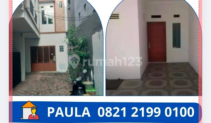 Rumah, 2 Lantai, SHM, di Senen,