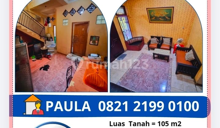 Rumah, 2 Lantai, SHM, di Koja,