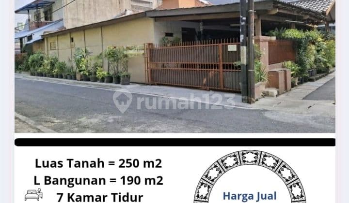 Turun Harga Jual Cepat Rumah Senen Jakarta Pusat Rp 4.2 M Nego