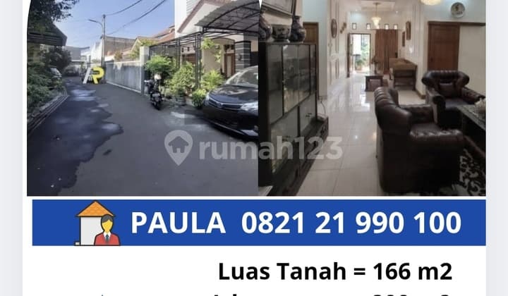 Rumah Siap Huni Kramat Jati Jakarta Timur Rp 2.8 M Nego