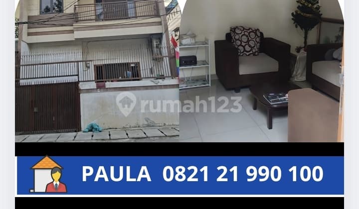 Rumah 2 Lantai Pademangan Jakarta Utara Rp 2.35 M Nego
