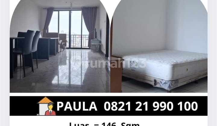 Red Top Apartment 3 Bedrooms Central Jakarta Rp 2.5 M Negotiable Furnished 3 Bedroom Apartment