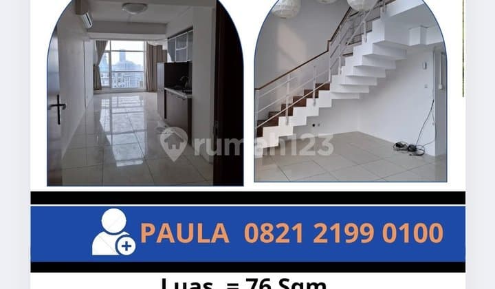 Apartemen, 1 Lantai, Strata, di Karet Tengsin,