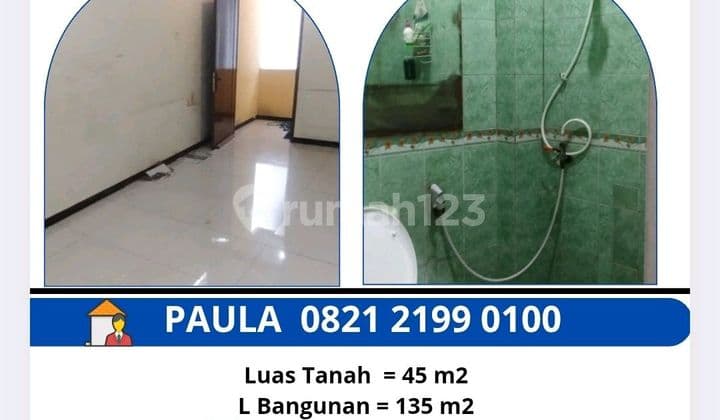 Rumah Kartini 3 Lantai Jakarta Rp 975 Juta Nego