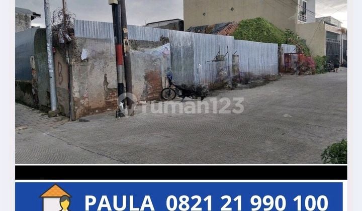 Kavling Kalibaru Timur Senen Jakarta Pusat Rp 75 Juta / Tahun Nego Tanah di Senen SHM 304.0 M²