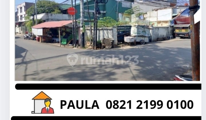 Dijual Tanah di Kalibaru Timur Senen Jakarta Pusat Rp 4 M Nego Tanah di Senen SHM 232.0 M²