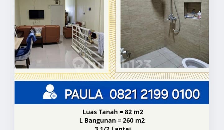 Ruko Kemayoran Jakarta Pusat Rp 3.5 M Ruko di Kemayoran