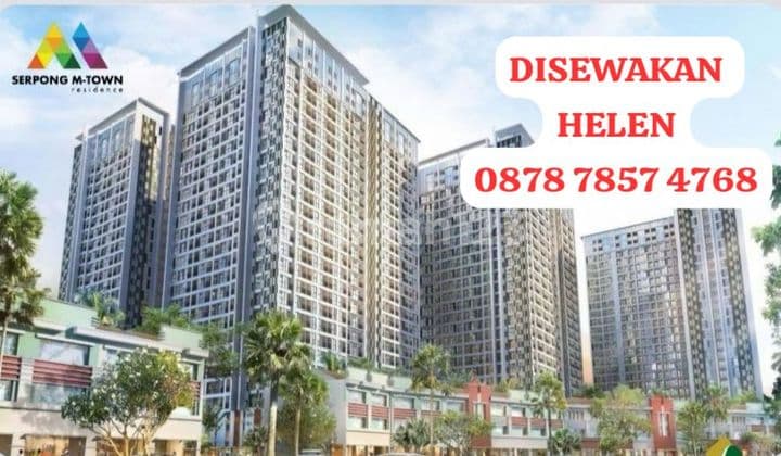 Apartement M town 2 BR Siap Huni di Gading Serpong