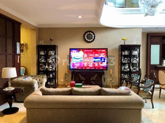 RUMAH GANDARIA KEBAYORAN BARU JAKARTA SELATAN MEWAH BAGUS RAPI