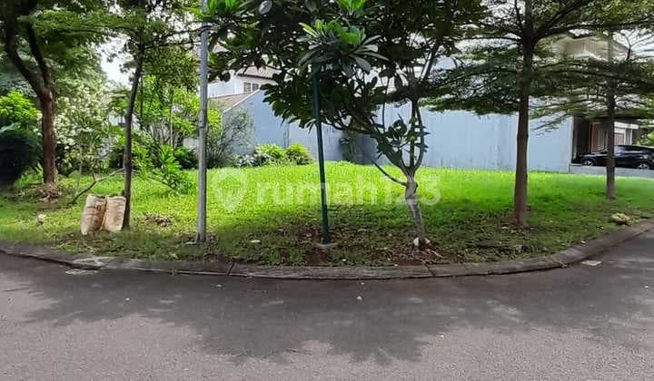 KAVLING SUTERA JINGGA ALAM SUTERA POSISI HOEK HADAP SELATAN