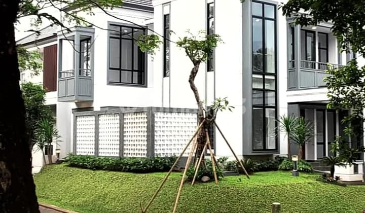 Rumah Delatinos Bsd Bangunan Baru Modern Tropical Design