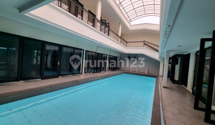 Rumah Giri Loka Bsd Swimming Pool Ruang Gym Tanah Luas