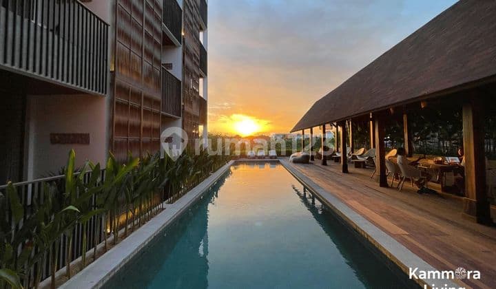 Modern 1-bedroom Apartment In Prime Padang Linjong Canggu Bali– 27+30 Years Lease