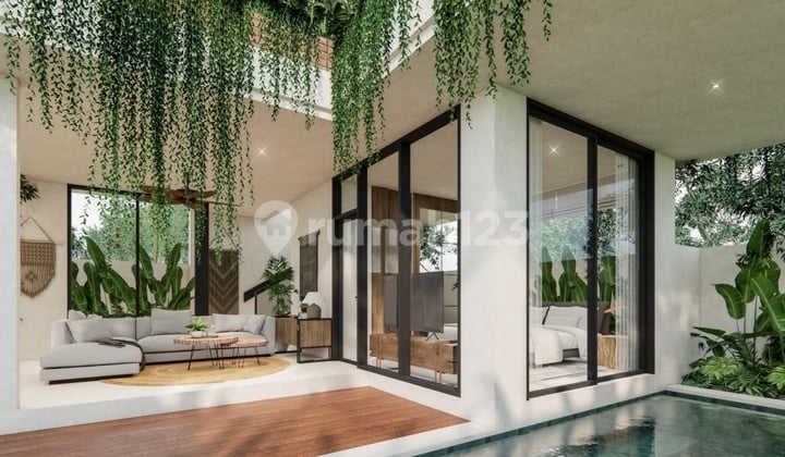 "luxury 3-bedroom Villa Just 400m From Pantai Lima Beach Canggu Bali