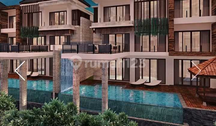 Villa Modern Premium 3Br + Private Pool Fully Furnished Siap Huni