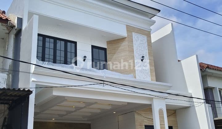 Rumah Mewah Baru 2 Lantai KT 4+1 Minimalis, Row Lebar, Spek Premium, Surabaya Timur - Lokasi Premium Dekat Pakuwon City